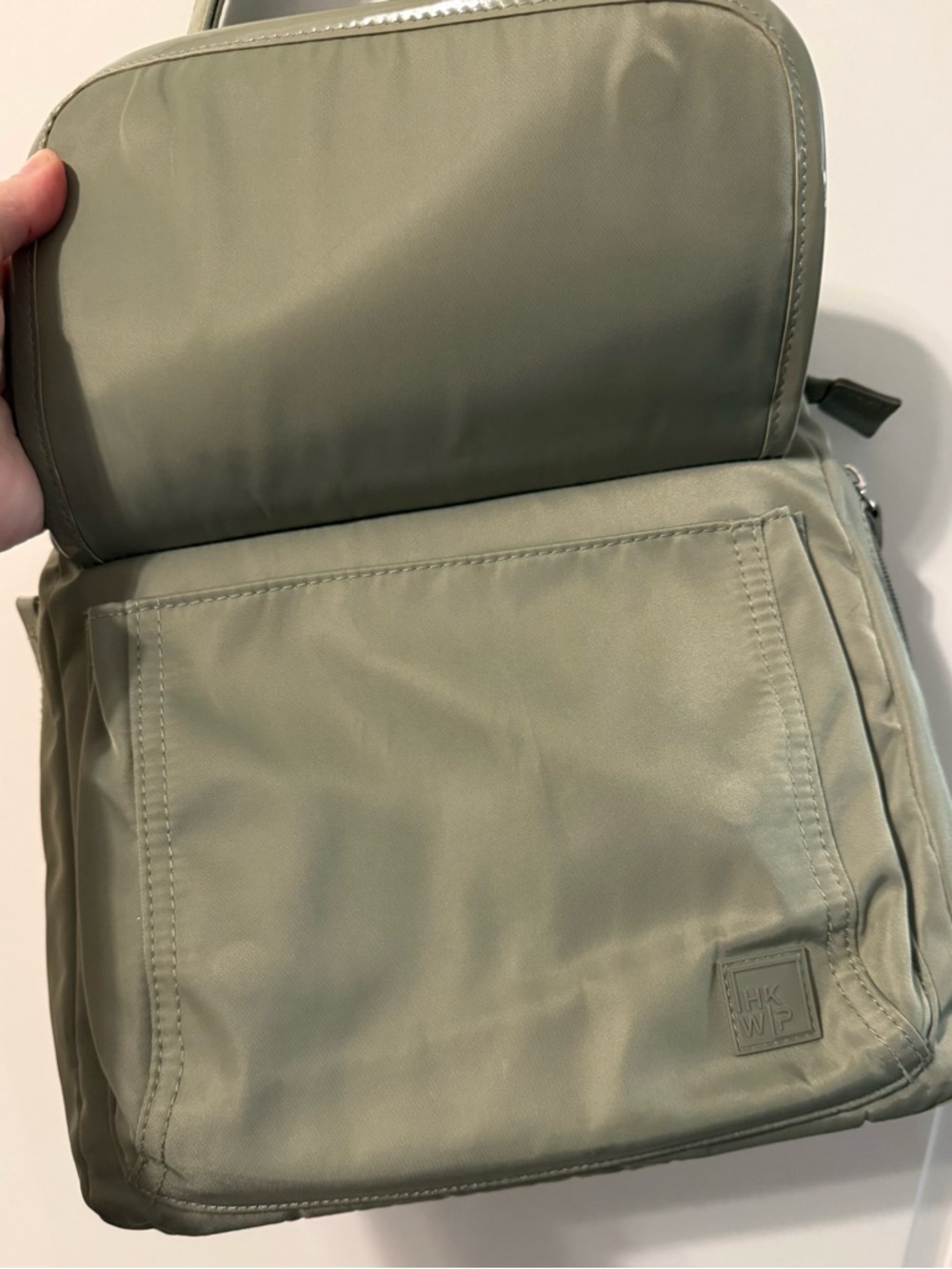 IHKWIP Olive Green The Savvy Shoulder Bag - Picture 7 of 16